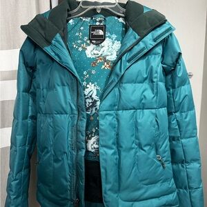 The North Face Women's Teal Puffer Jacket